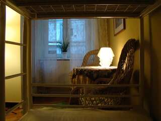 Хостелы Hostelik Wiktoriański Лодзь Двухместный номер с 2 отдельными кроватями и общей ванной комнатой-3